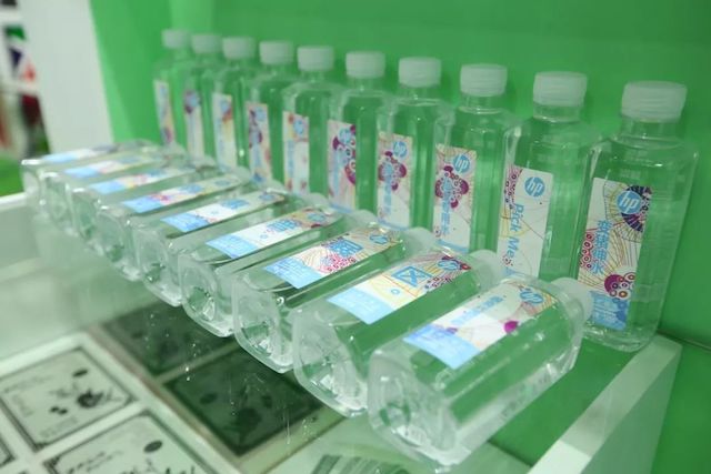 全印展上，HP喷码机推出种种打印手艺的作品