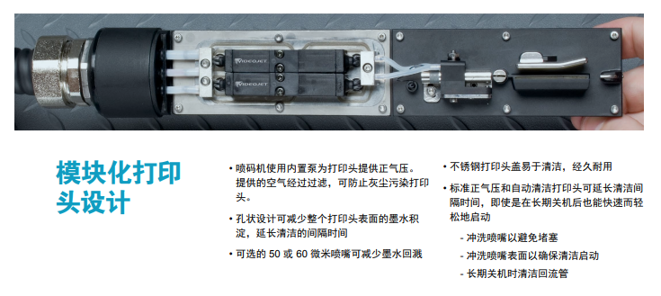 一连喷墨1000 系列喷码机