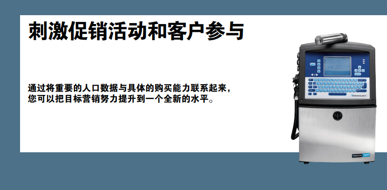 促销和忠诚度——妄想用喷码